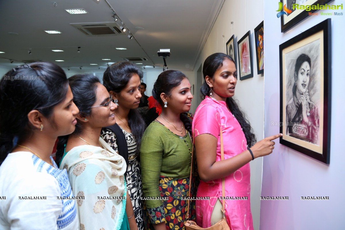 The Mahanati Retrospective - Art Exhibition at Nehru Art Gallery, Hyderabad