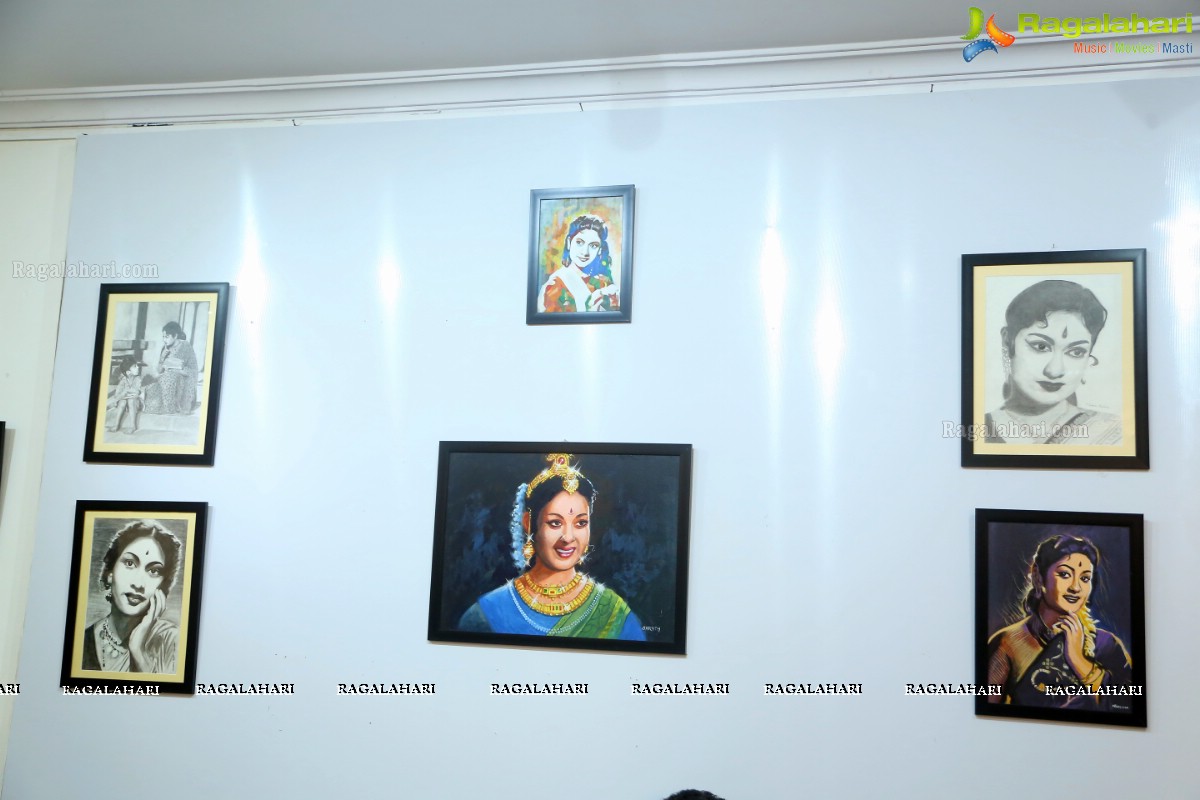 The Mahanati Retrospective - Art Exhibition at Nehru Art Gallery, Hyderabad