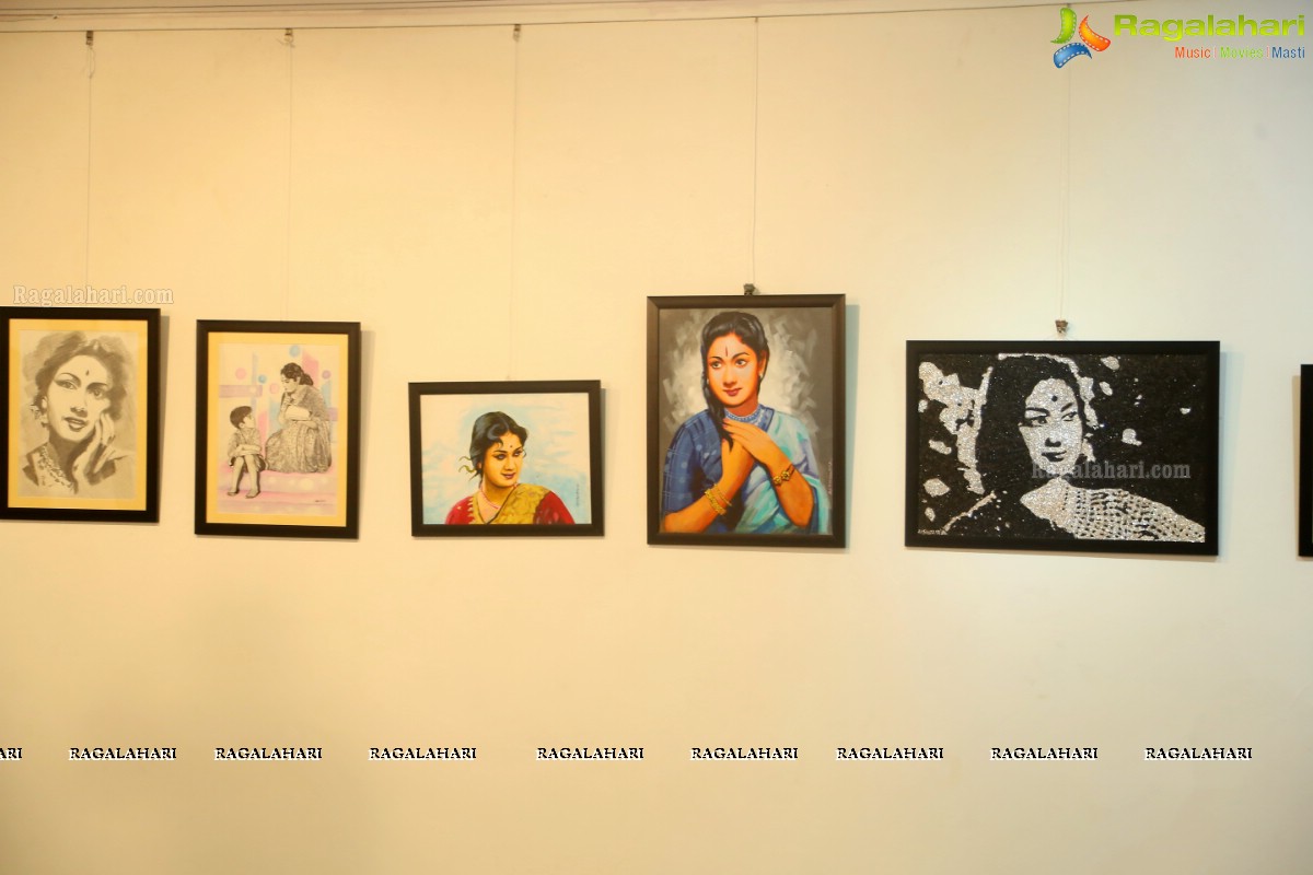 The Mahanati Retrospective - Art Exhibition at Nehru Art Gallery, Hyderabad