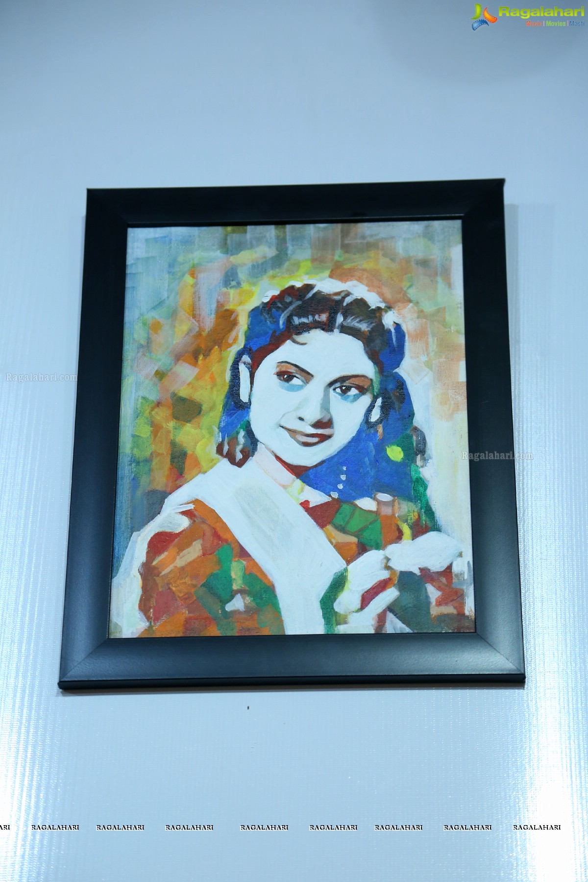 The Mahanati Retrospective - Art Exhibition at Nehru Art Gallery, Hyderabad