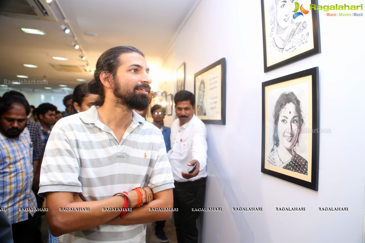 The Mahanati Retrospective - Art Exhibition at Nehru Art Gallery, Hyderabad