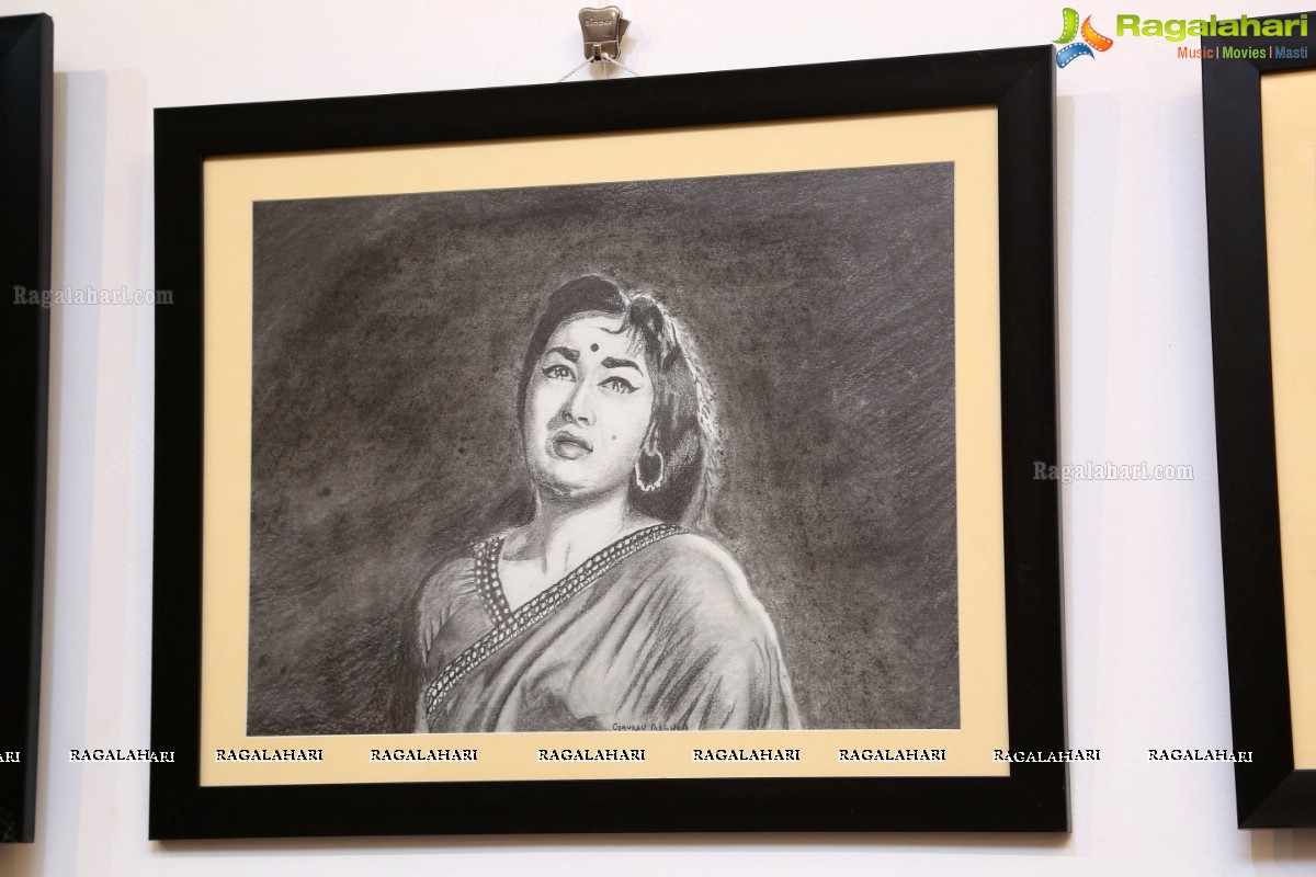 The Mahanati Retrospective - Art Exhibition at Nehru Art Gallery, Hyderabad