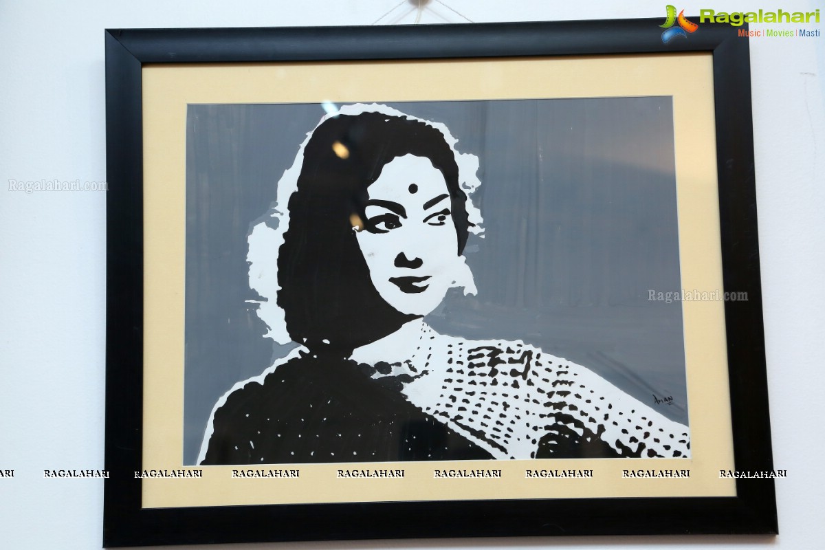 The Mahanati Retrospective - Art Exhibition at Nehru Art Gallery, Hyderabad