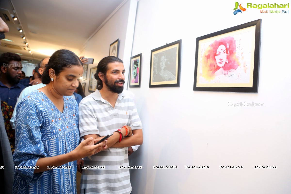 The Mahanati Retrospective - Art Exhibition at Nehru Art Gallery, Hyderabad