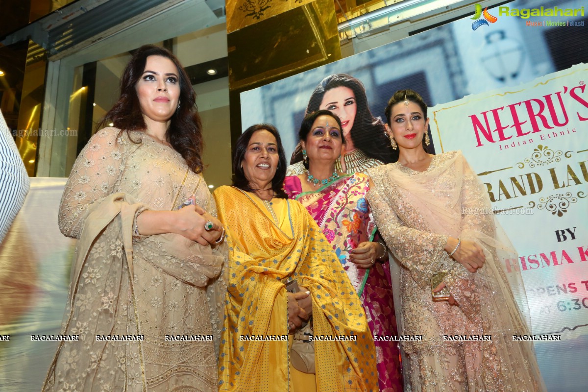 Karisma Kapoor launches Neeru's 50th Store at Mehdipatnam, Hyderabad