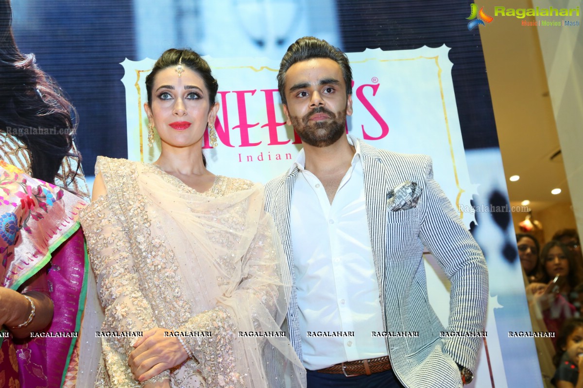 Karisma Kapoor launches Neeru's 50th Store at Mehdipatnam, Hyderabad