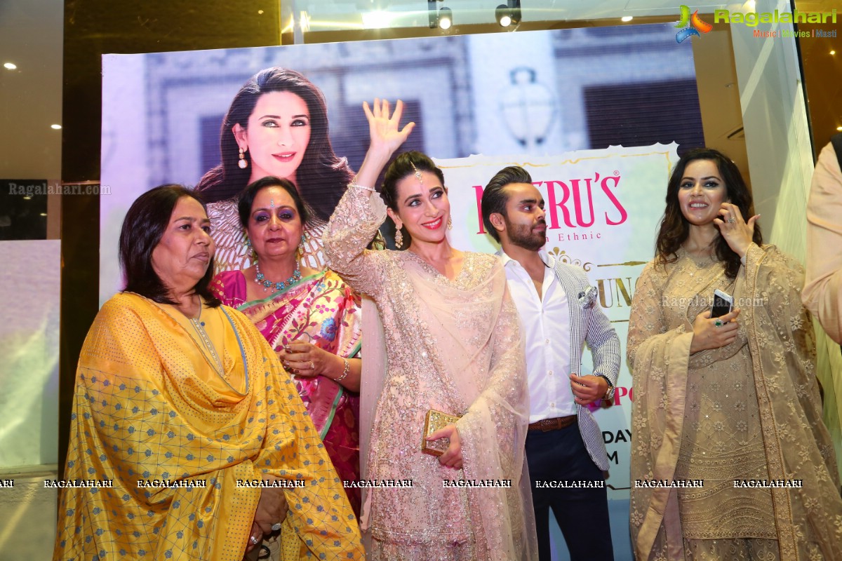 Karisma Kapoor launches Neeru's 50th Store at Mehdipatnam, Hyderabad