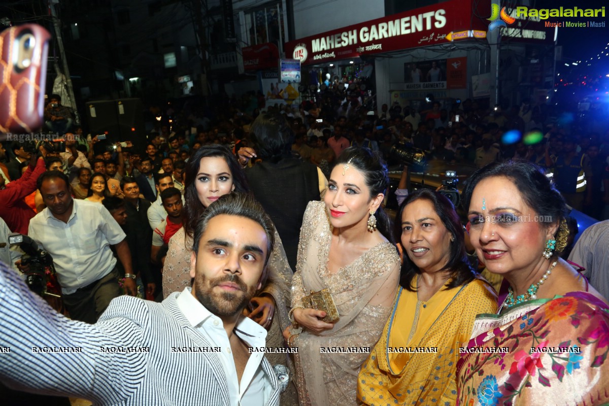 Karisma Kapoor launches Neeru's 50th Store at Mehdipatnam, Hyderabad