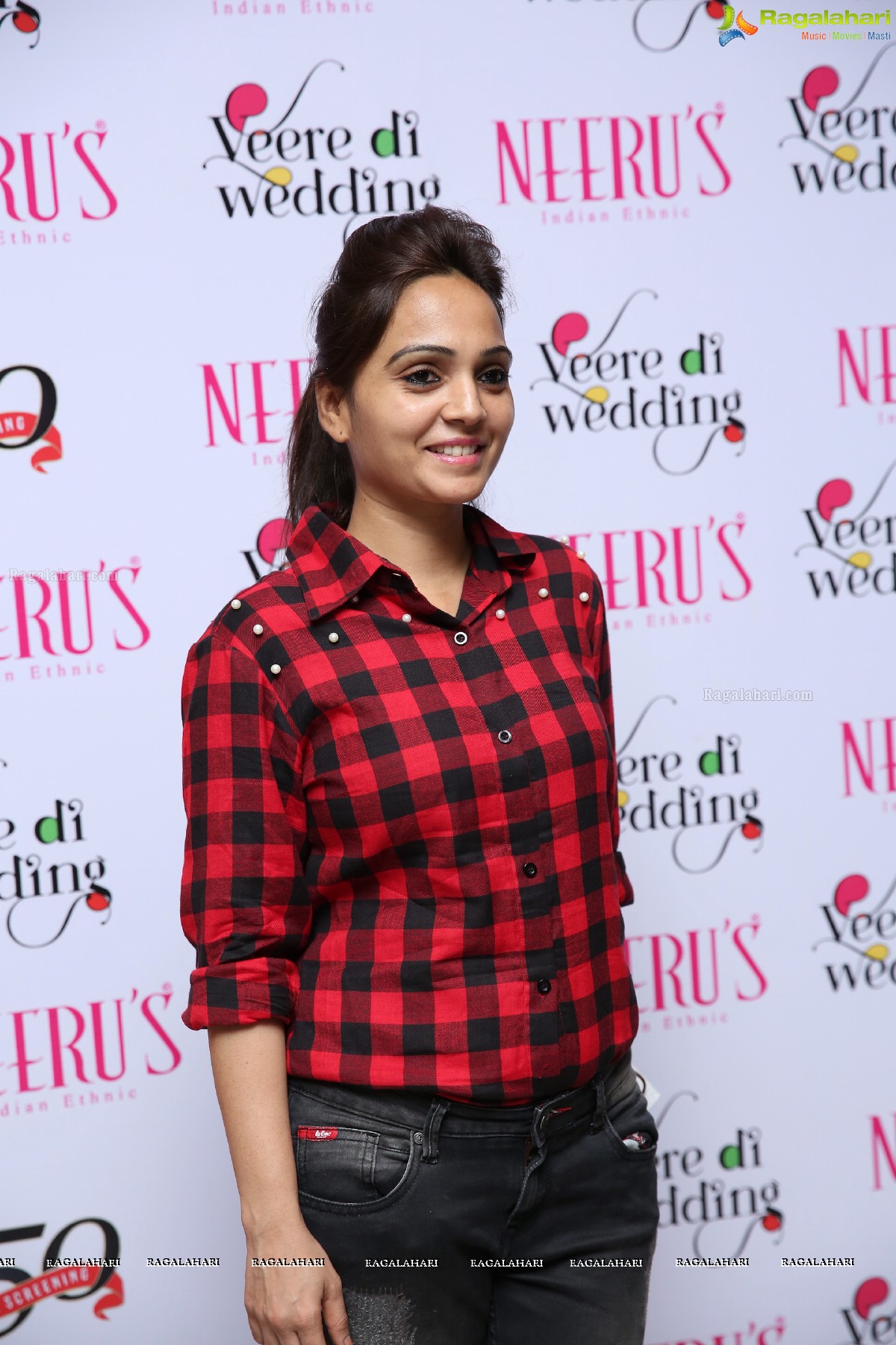 Veere Di Wedding - Neeru's Exclusive Screening at PVR Banjara Hills, Hyderabad