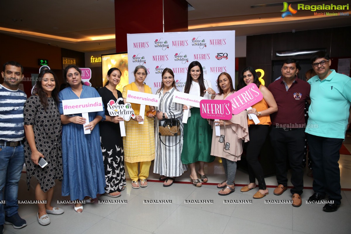 Veere Di Wedding - Neeru's Exclusive Screening at PVR Banjara Hills, Hyderabad