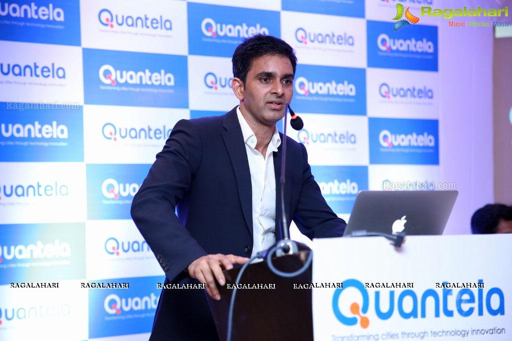 Quantela Inc Press Conference at Taj Deccan, Hyderabad