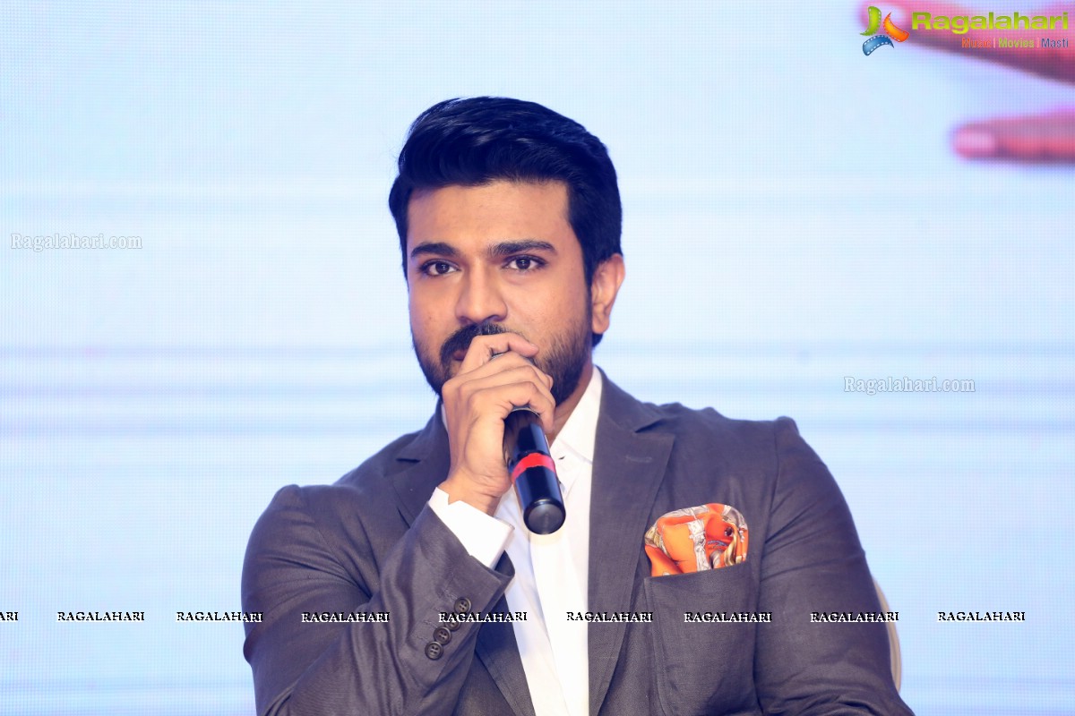 Ram Charan as Happi Brand Ambassador - Announcement Press Meet