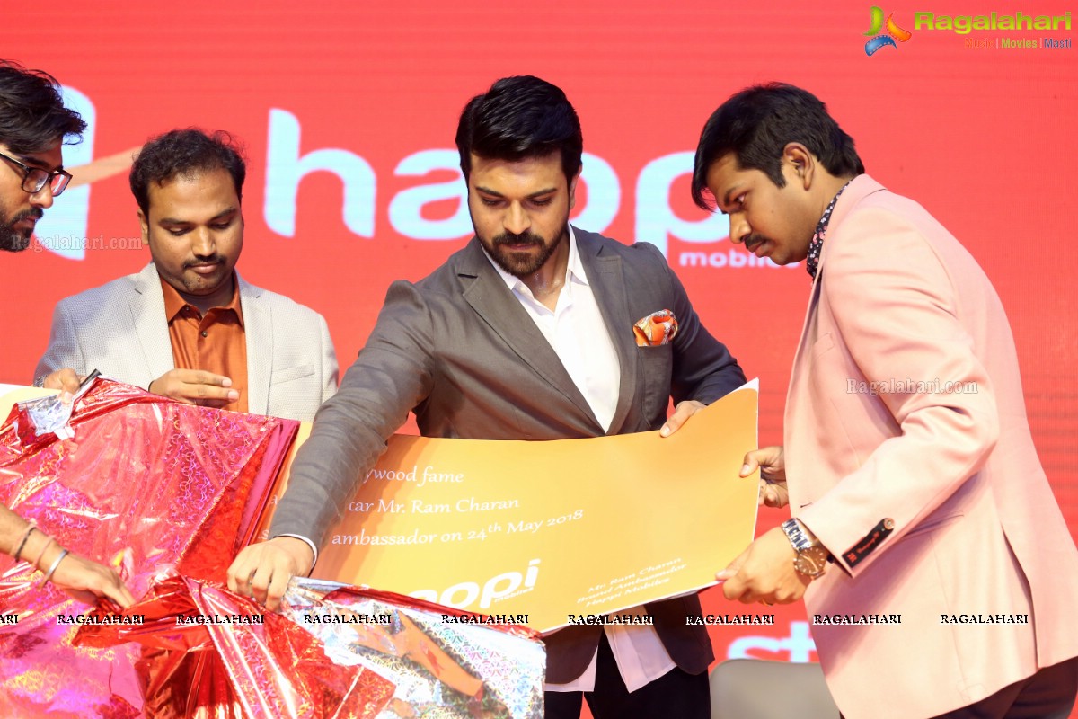 Ram Charan as Happi Brand Ambassador - Announcement Press Meet