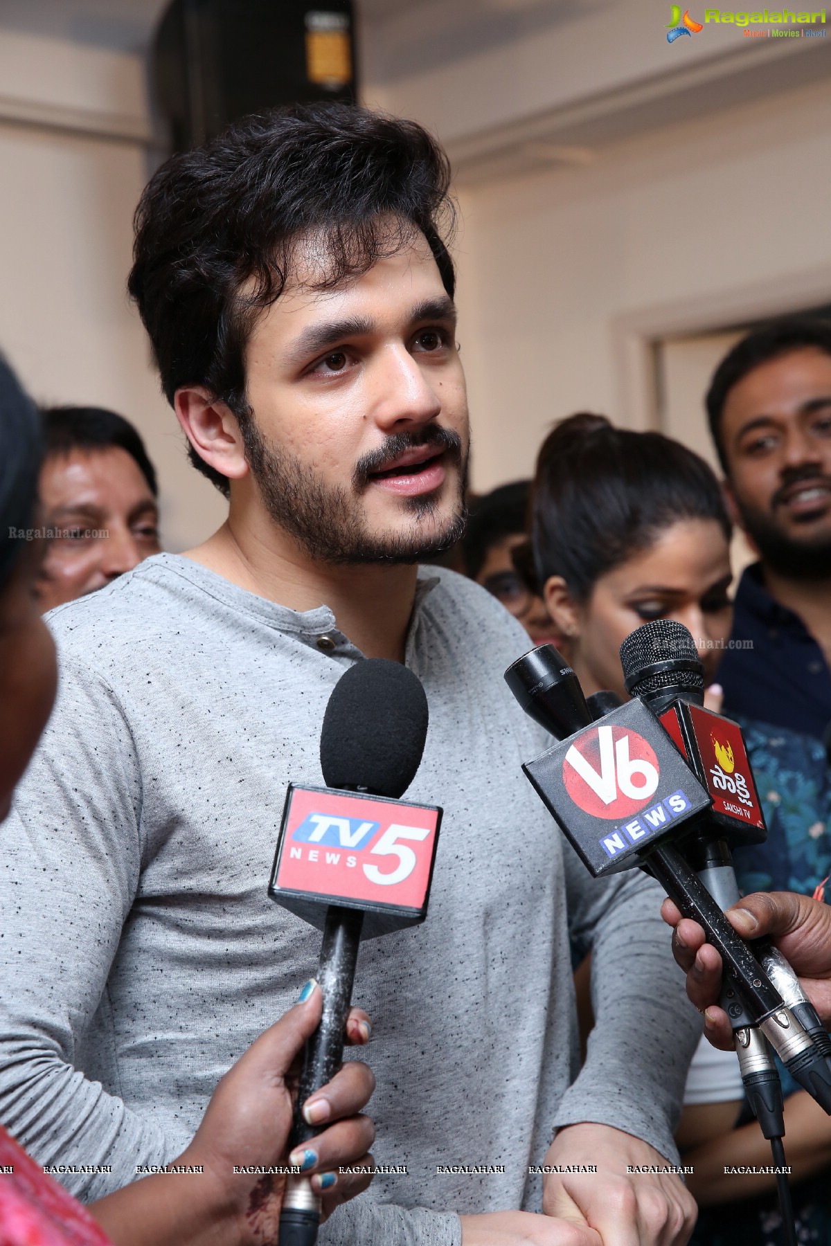 Akhil and Lavanya Tripathi launches Virtu Fitness Workout Hub, Jubilee Hills, Hyderabad