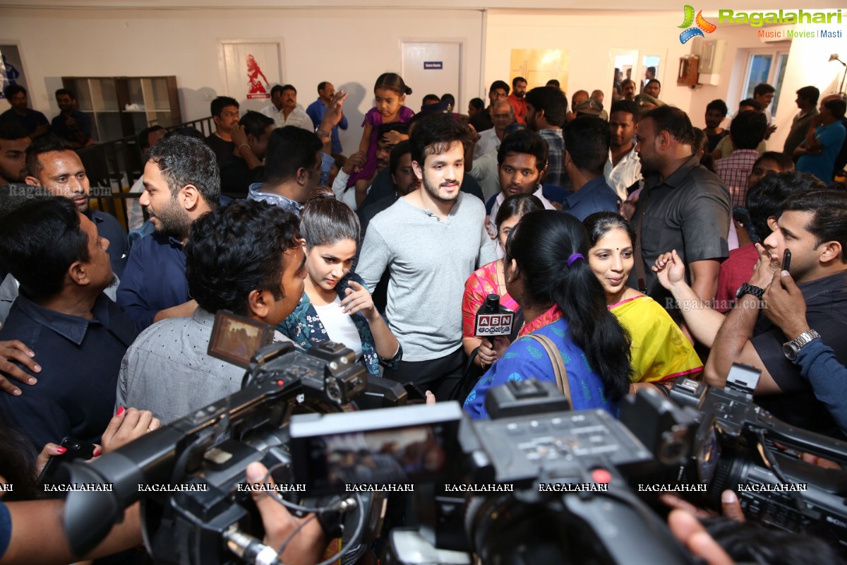 Akhil and Lavanya Tripathi launches Virtu Fitness Workout Hub, Jubilee Hills, Hyderabad