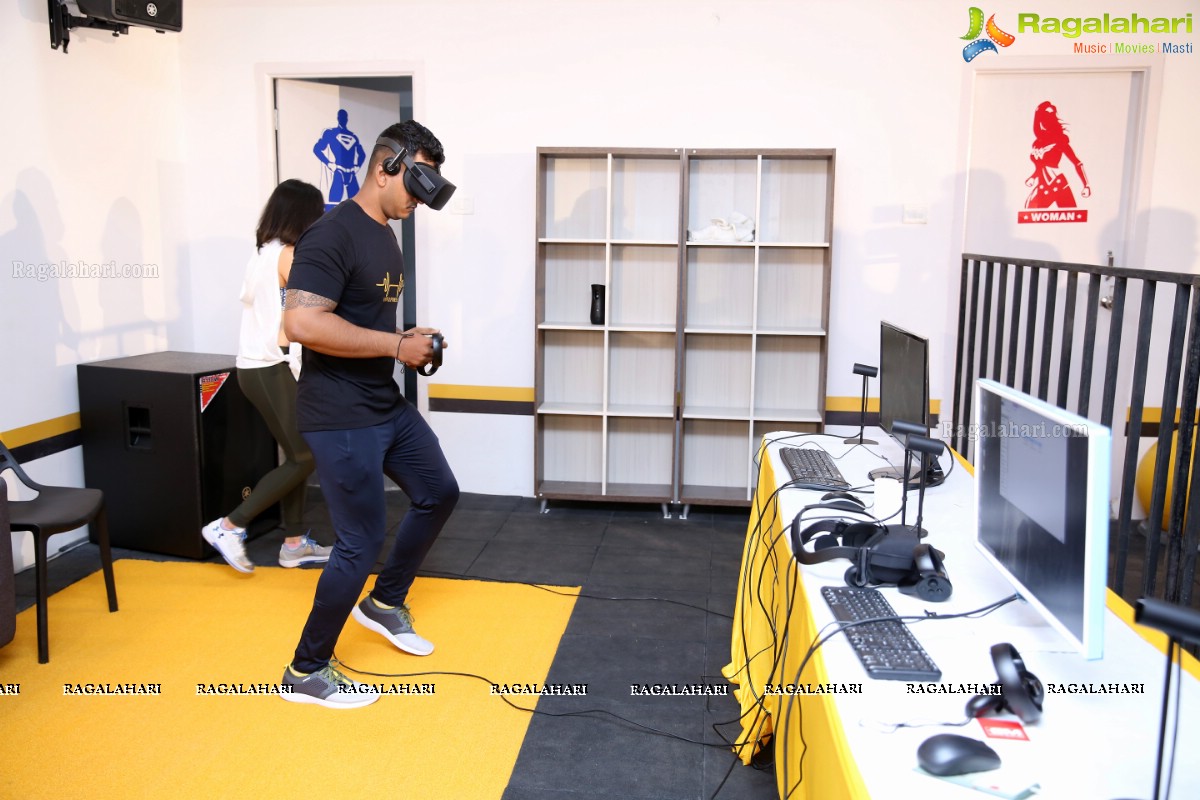 Akhil and Lavanya Tripathi launches Virtu Fitness Workout Hub, Jubilee Hills, Hyderabad