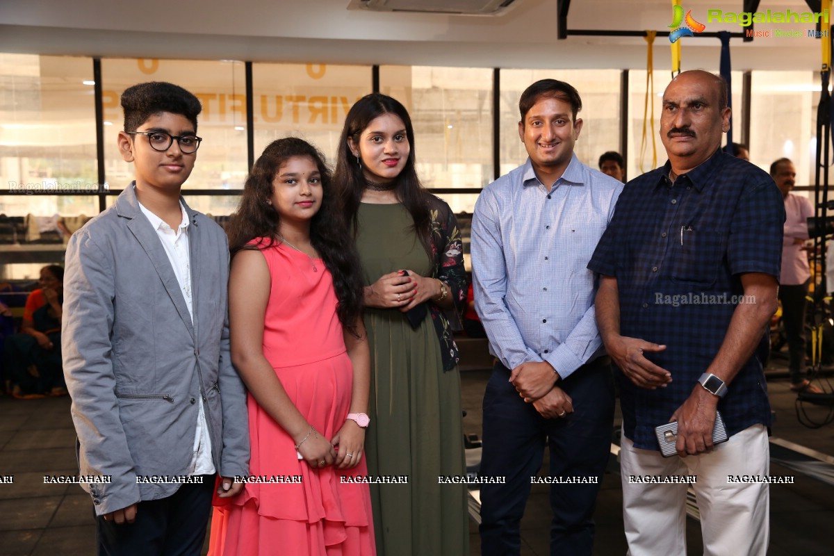 Akhil and Lavanya Tripathi launches Virtu Fitness Workout Hub, Jubilee Hills, Hyderabad