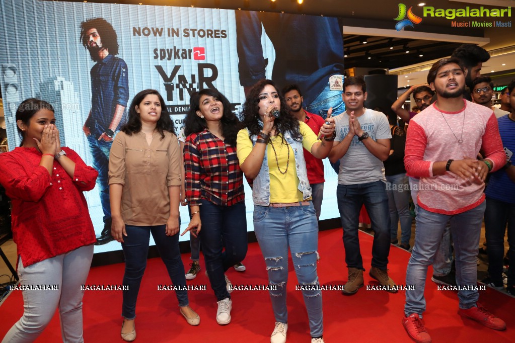 YnR Collection Launch at Spykar Lifestyle, Gachibowli, Hyderabad