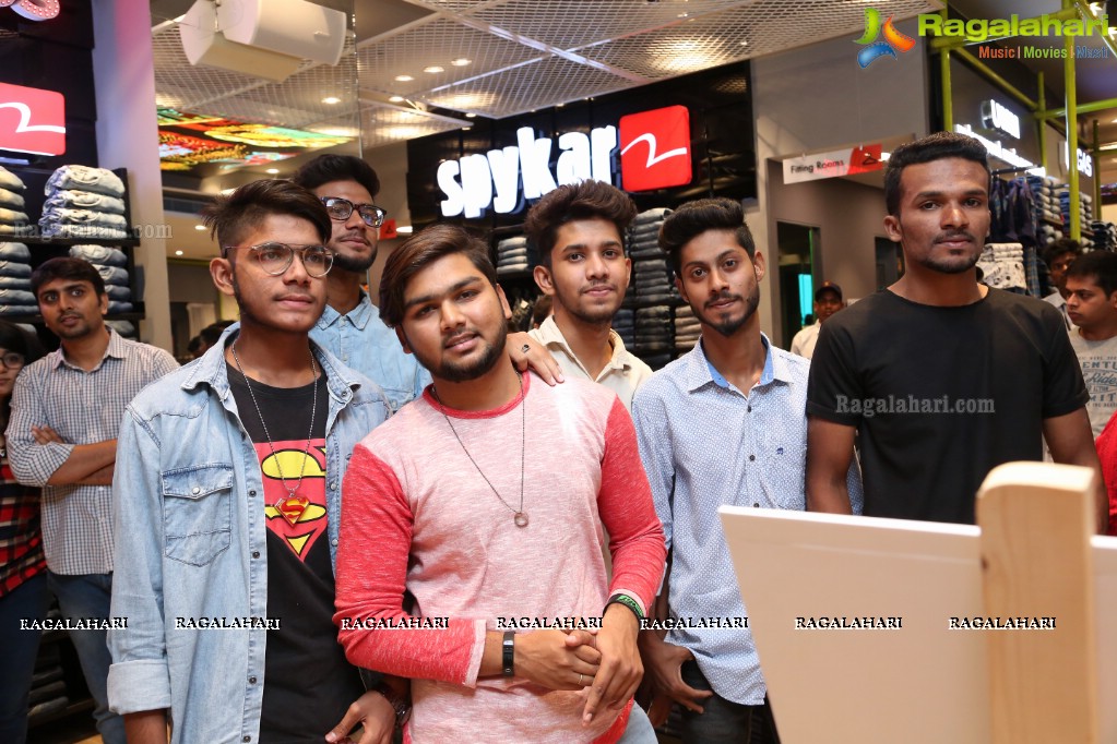 YnR Collection Launch at Spykar Lifestyle, Gachibowli, Hyderabad