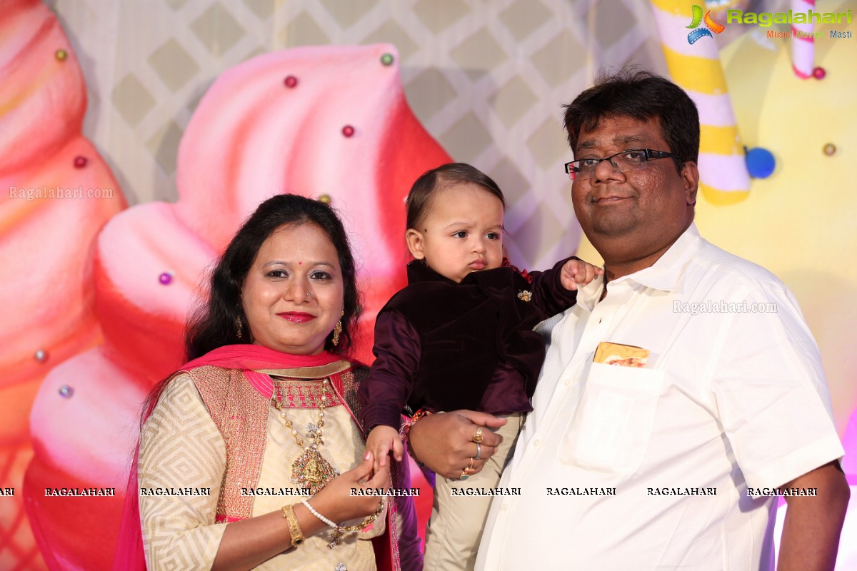 First Birthday of Yuvaan Agarwal at Auspacious Convention Centre, Kompally