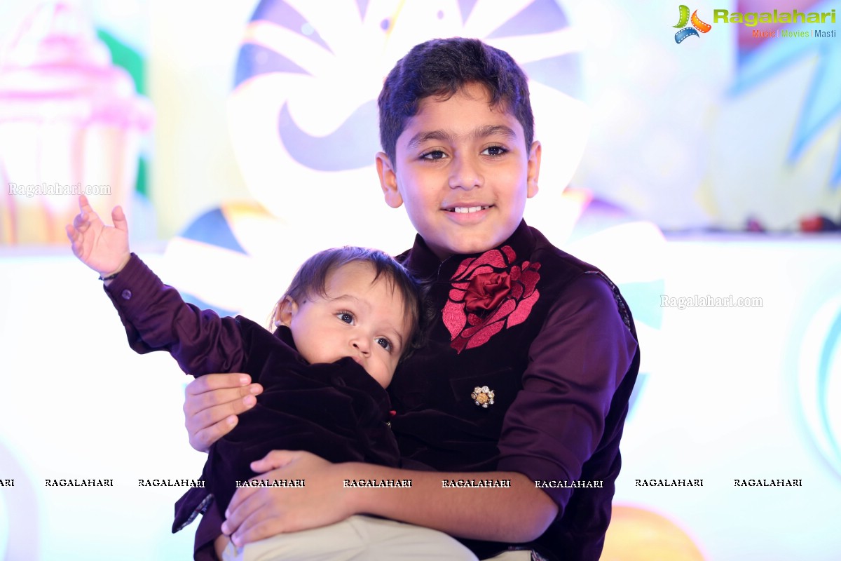 First Birthday of Yuvaan Agarwal at Auspacious Convention Centre, Kompally