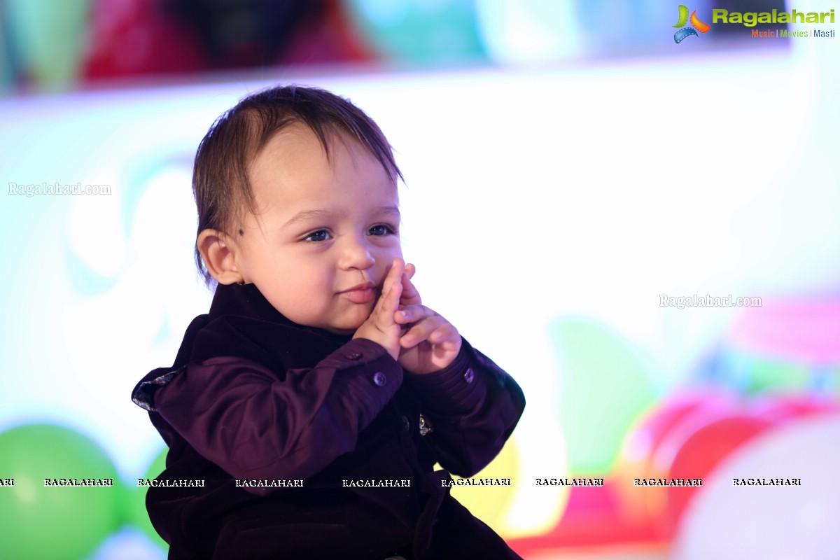 First Birthday of Yuvaan Agarwal at Auspacious Convention Centre, Kompally