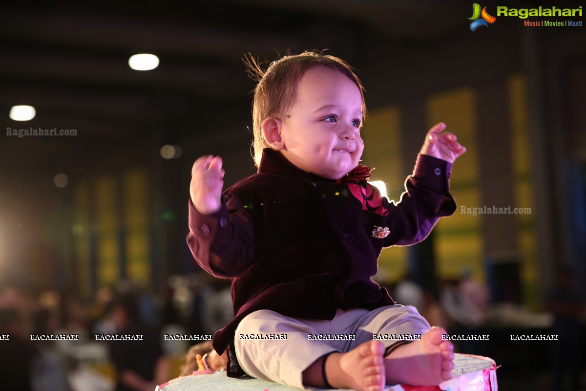 First Birthday of Yuvaan Agarwal at Auspacious Convention Centre, Kompally