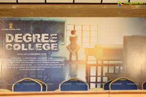 Degree College Trailer Launch