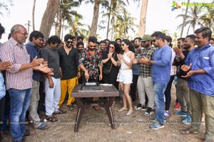 Ram Birthday Celebration on Ismart Shankar Set in Goa