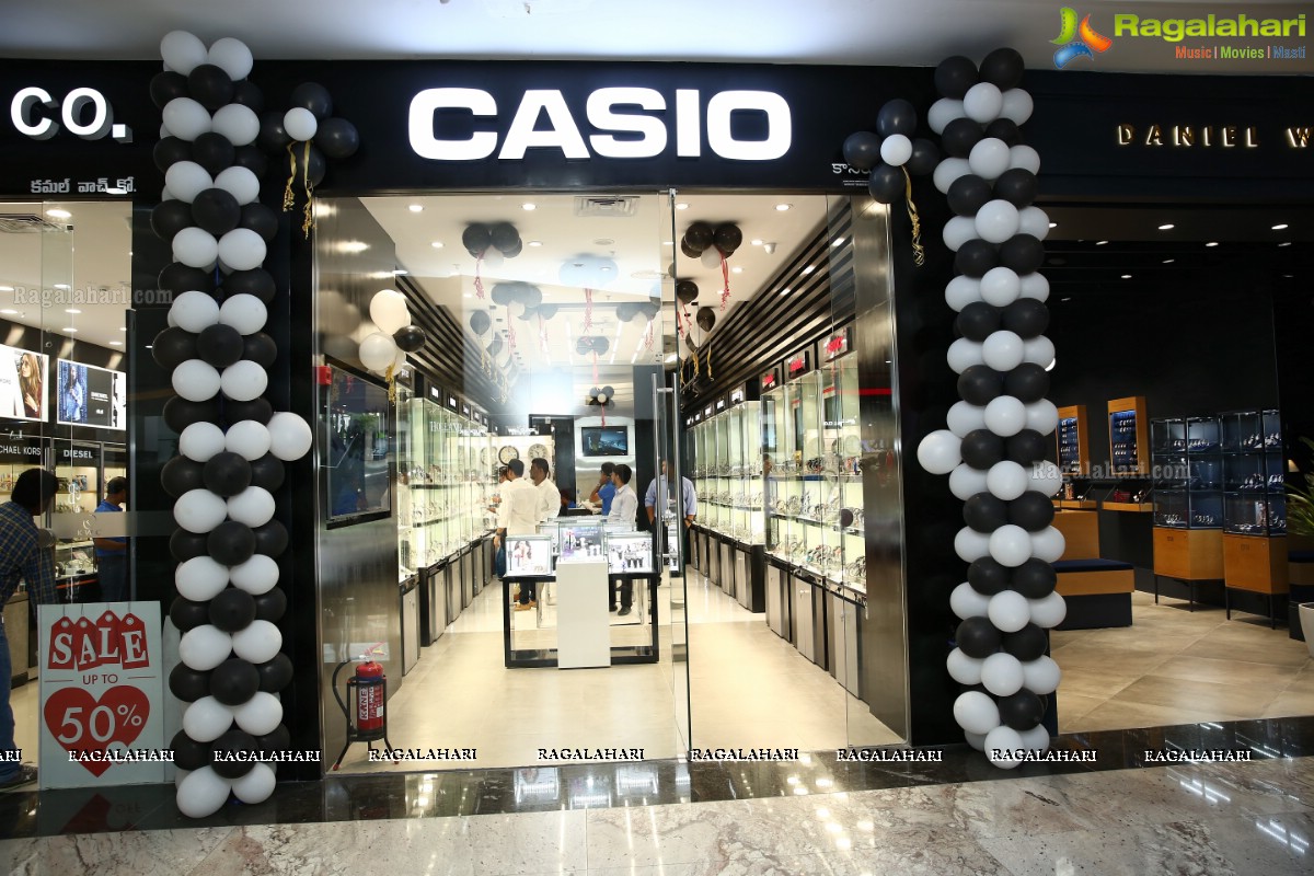 Casio Watches Launches Exclusive Casio Showroom at Sarath City Capital Mall