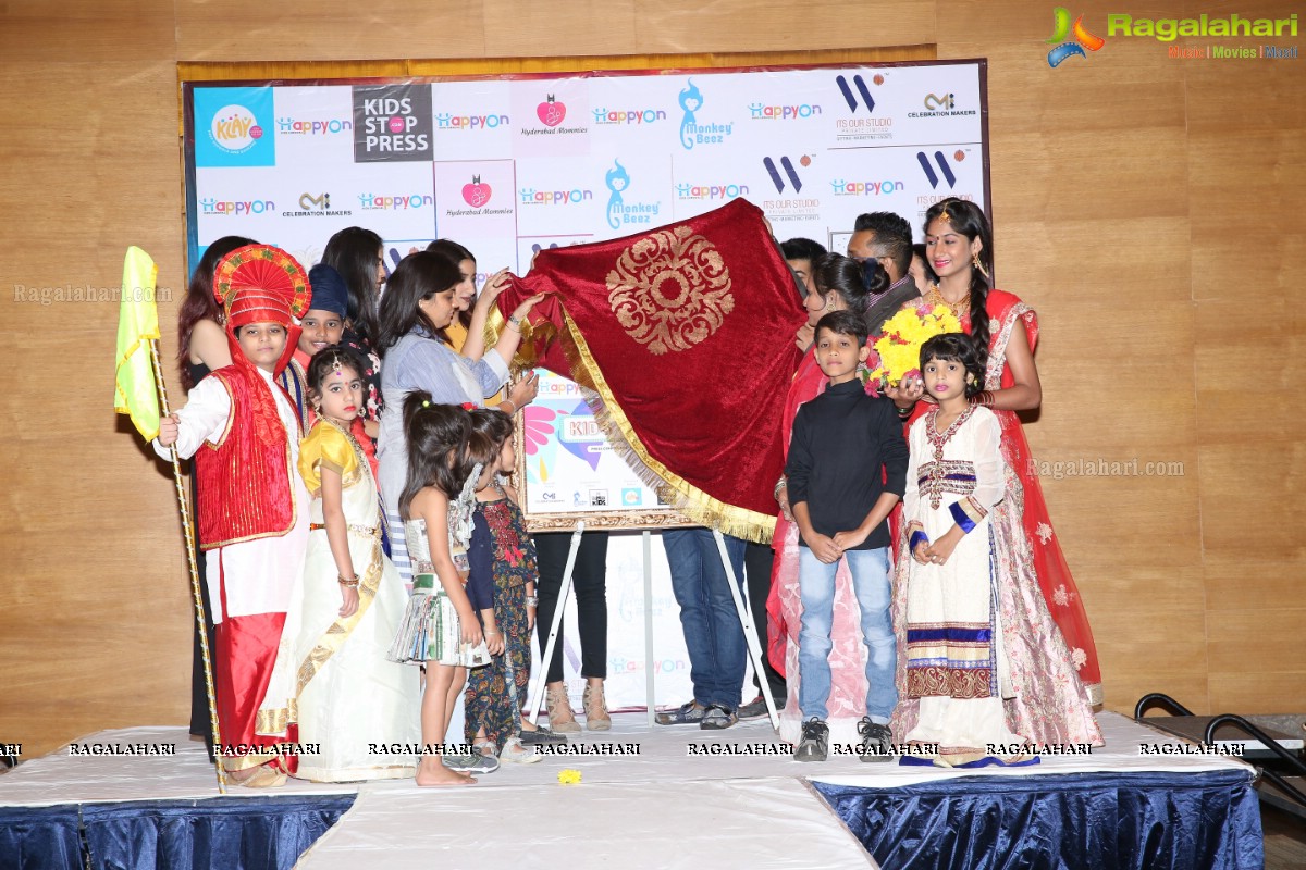 Kids Fashion Show at Happy-On Kids Carnival Curtain Raiser at Hotel Marigold