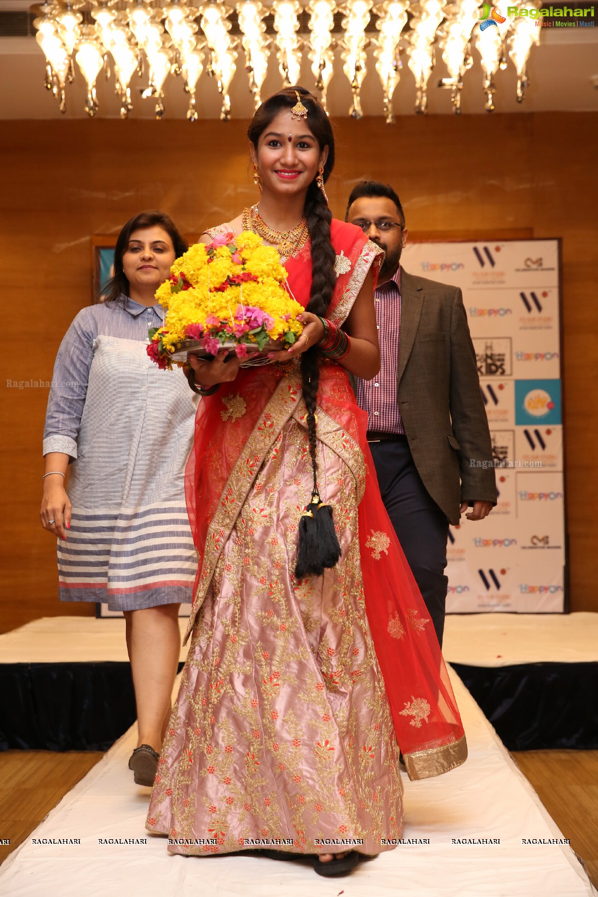 Kids Fashion Show at Happy-On Kids Carnival Curtain Raiser at Hotel Marigold