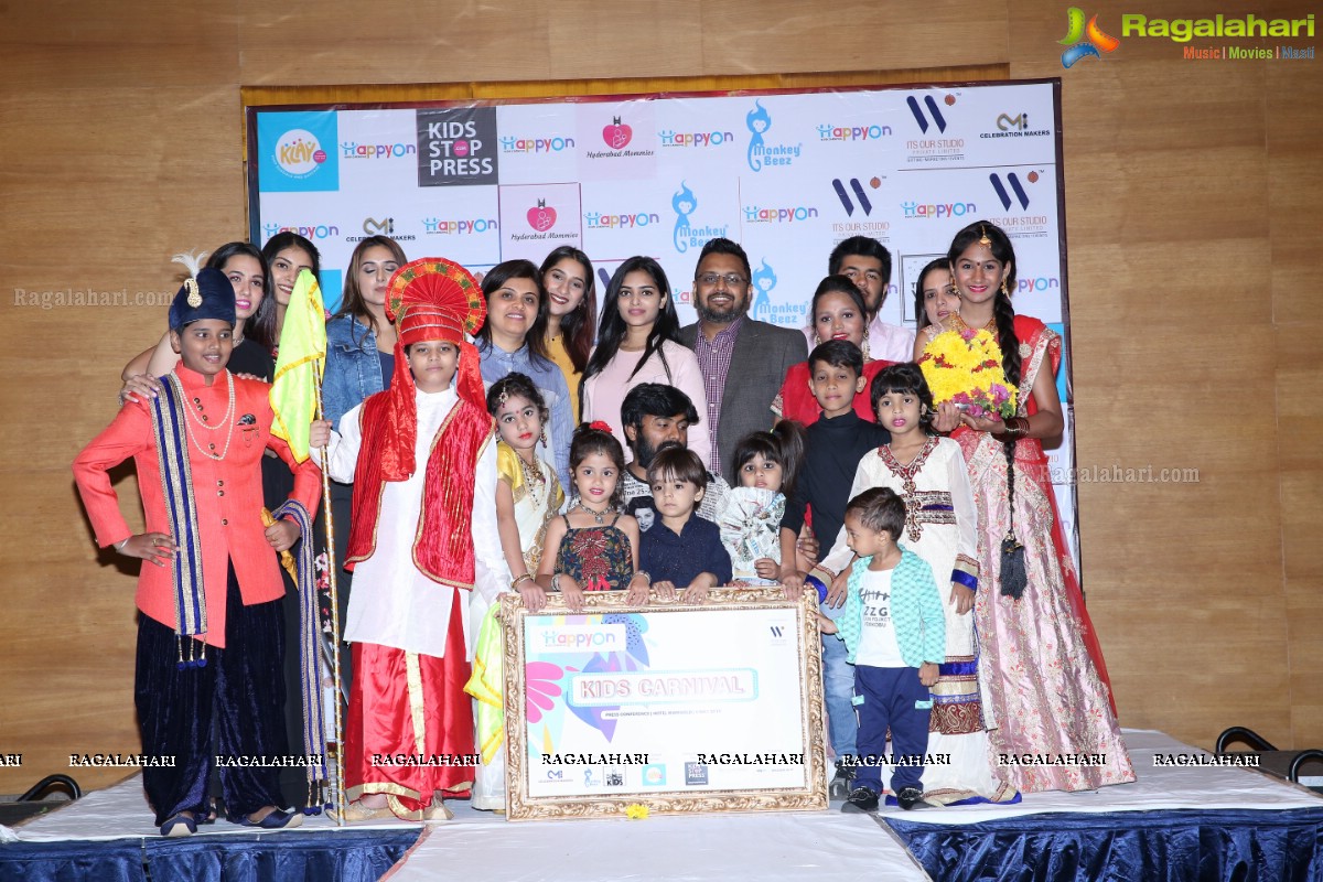 Kids Fashion Show at Happy-On Kids Carnival Curtain Raiser at Hotel Marigold