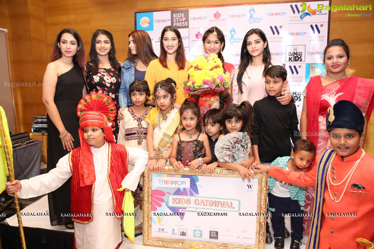 Kids Fashion Show at Happy-On Kids Carnival Curtain Raiser at Hotel Marigold