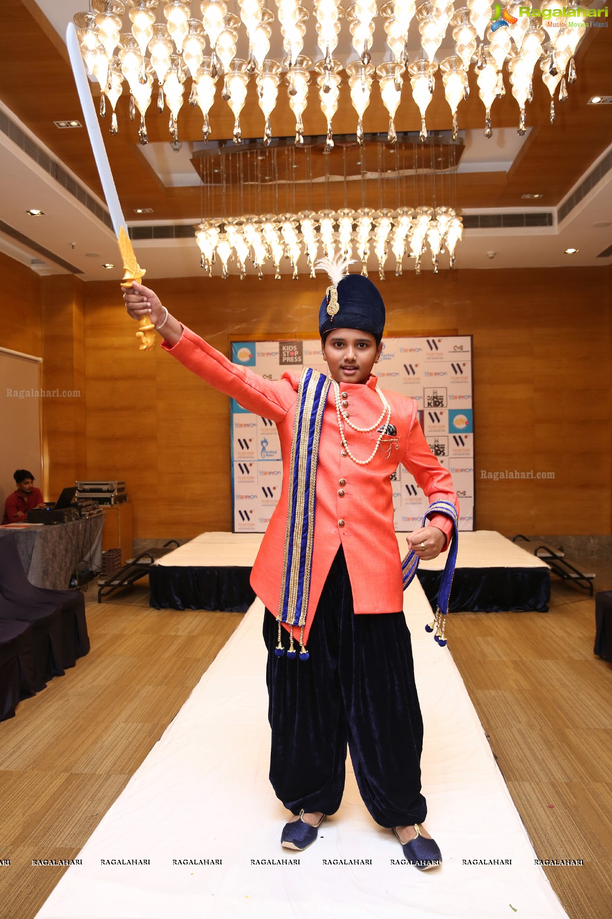 Kids Fashion Show at Happy-On Kids Carnival Curtain Raiser at Hotel Marigold