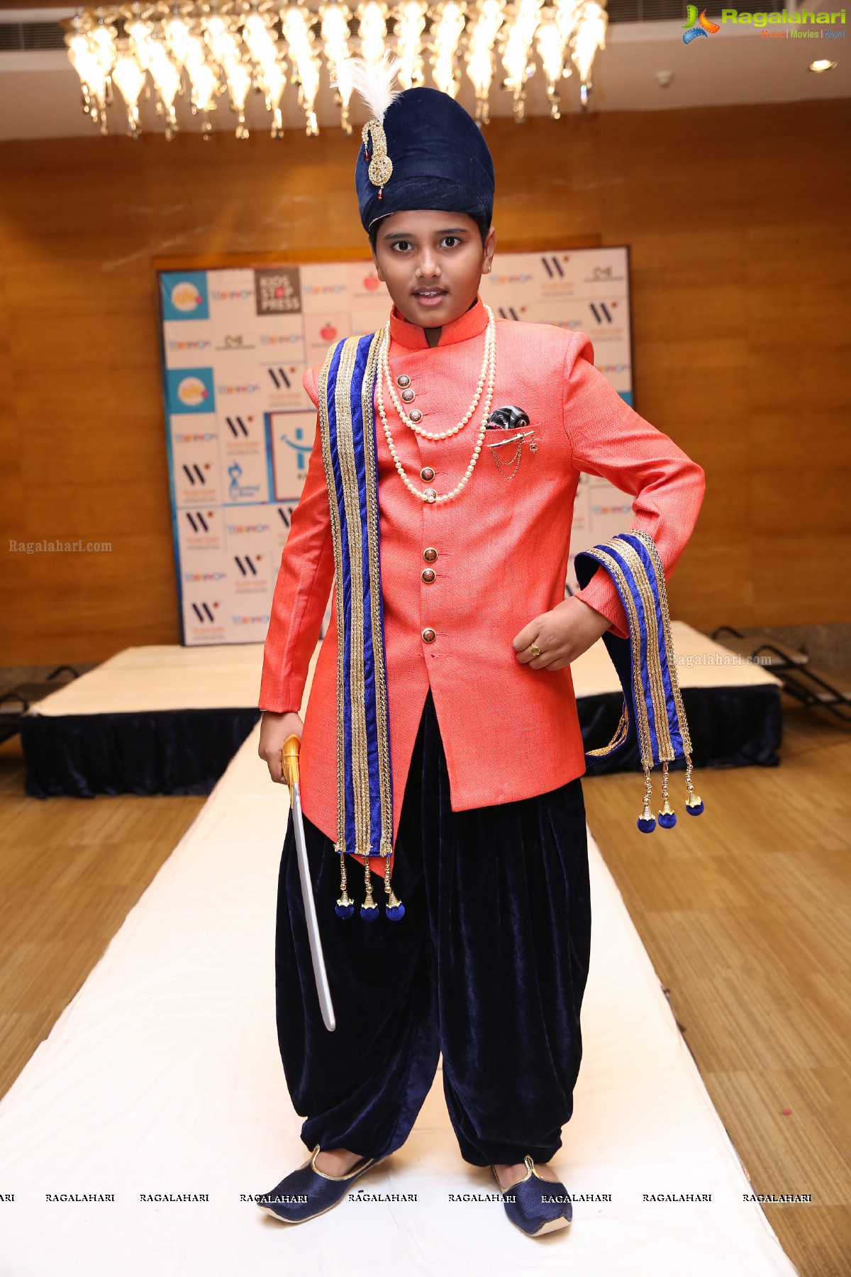 Kids Fashion Show at Happy-On Kids Carnival Curtain Raiser at Hotel Marigold