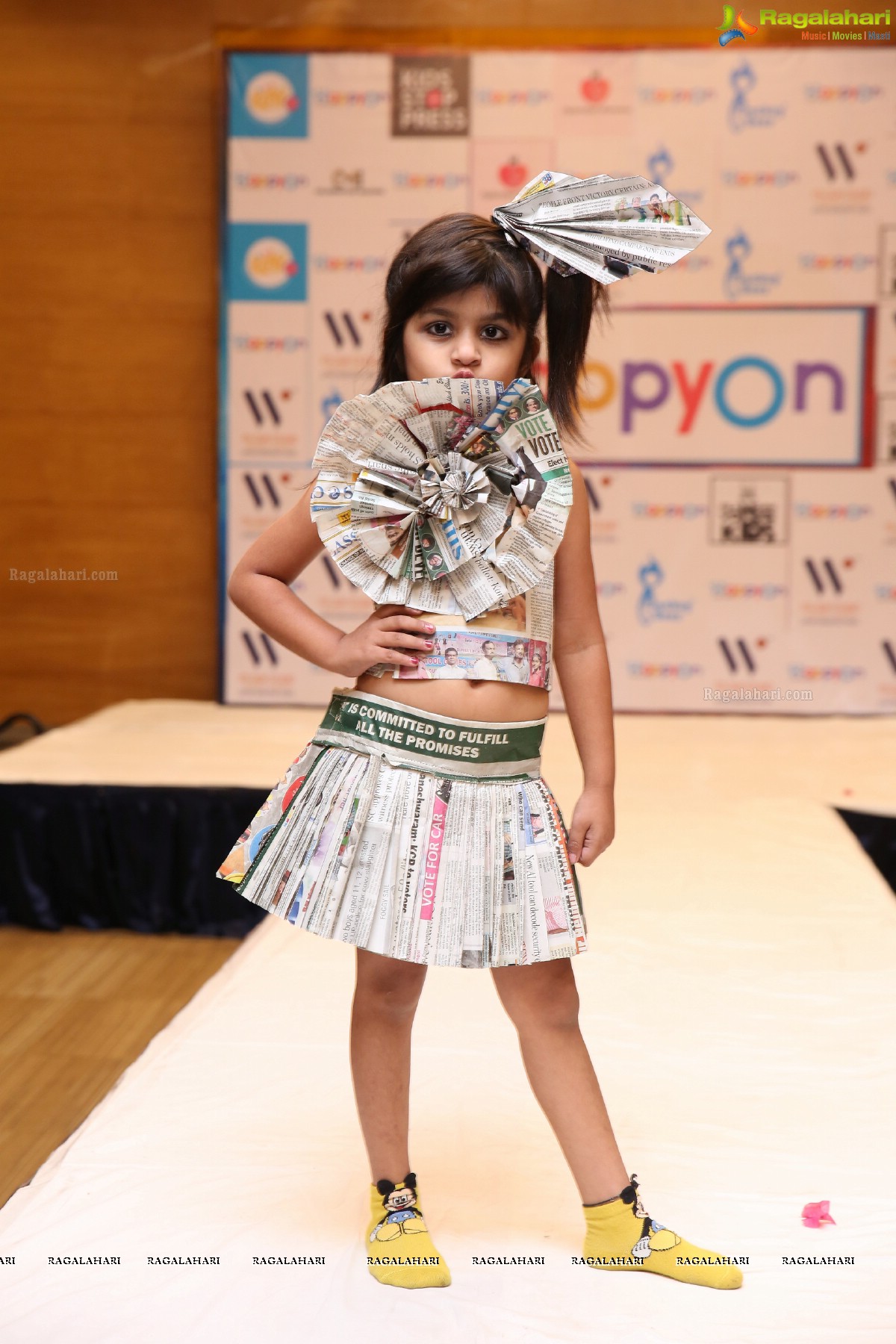 Kids Fashion Show at Happy-On Kids Carnival Curtain Raiser at Hotel Marigold