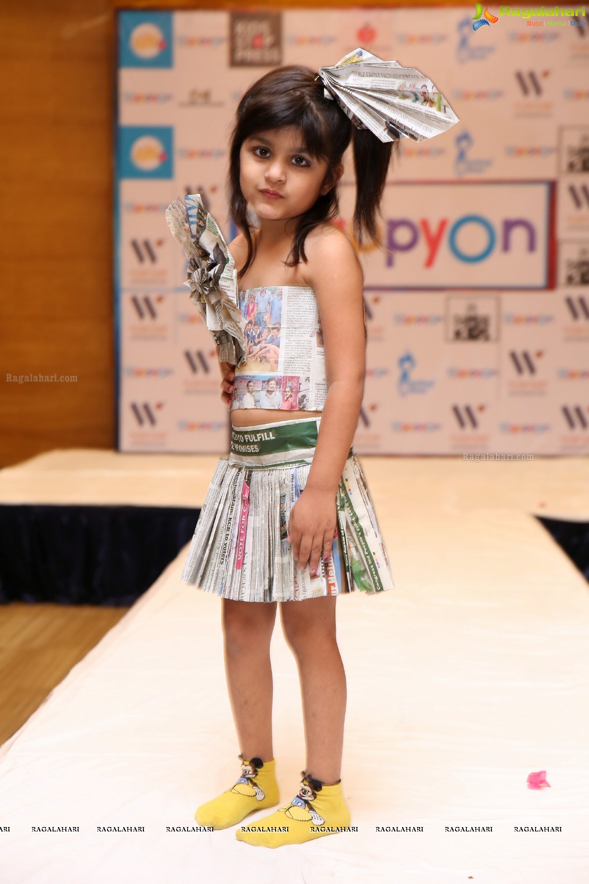 Kids Fashion Show at Happy-On Kids Carnival Curtain Raiser at Hotel Marigold