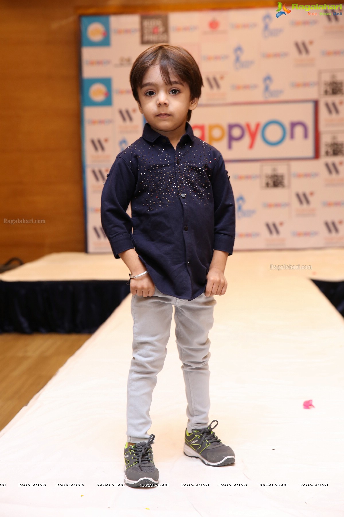 Kids Fashion Show at Happy-On Kids Carnival Curtain Raiser at Hotel Marigold