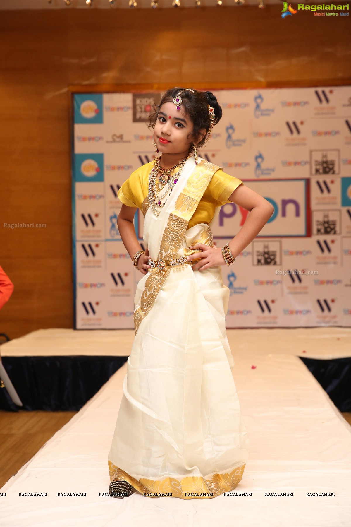 Kids Fashion Show at Happy-On Kids Carnival Curtain Raiser at Hotel Marigold