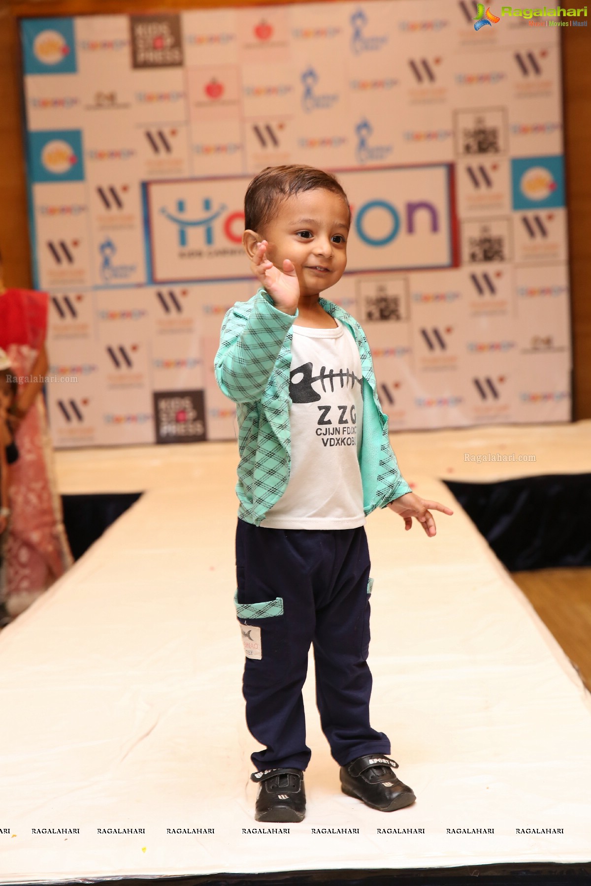 Kids Fashion Show at Happy-On Kids Carnival Curtain Raiser at Hotel Marigold