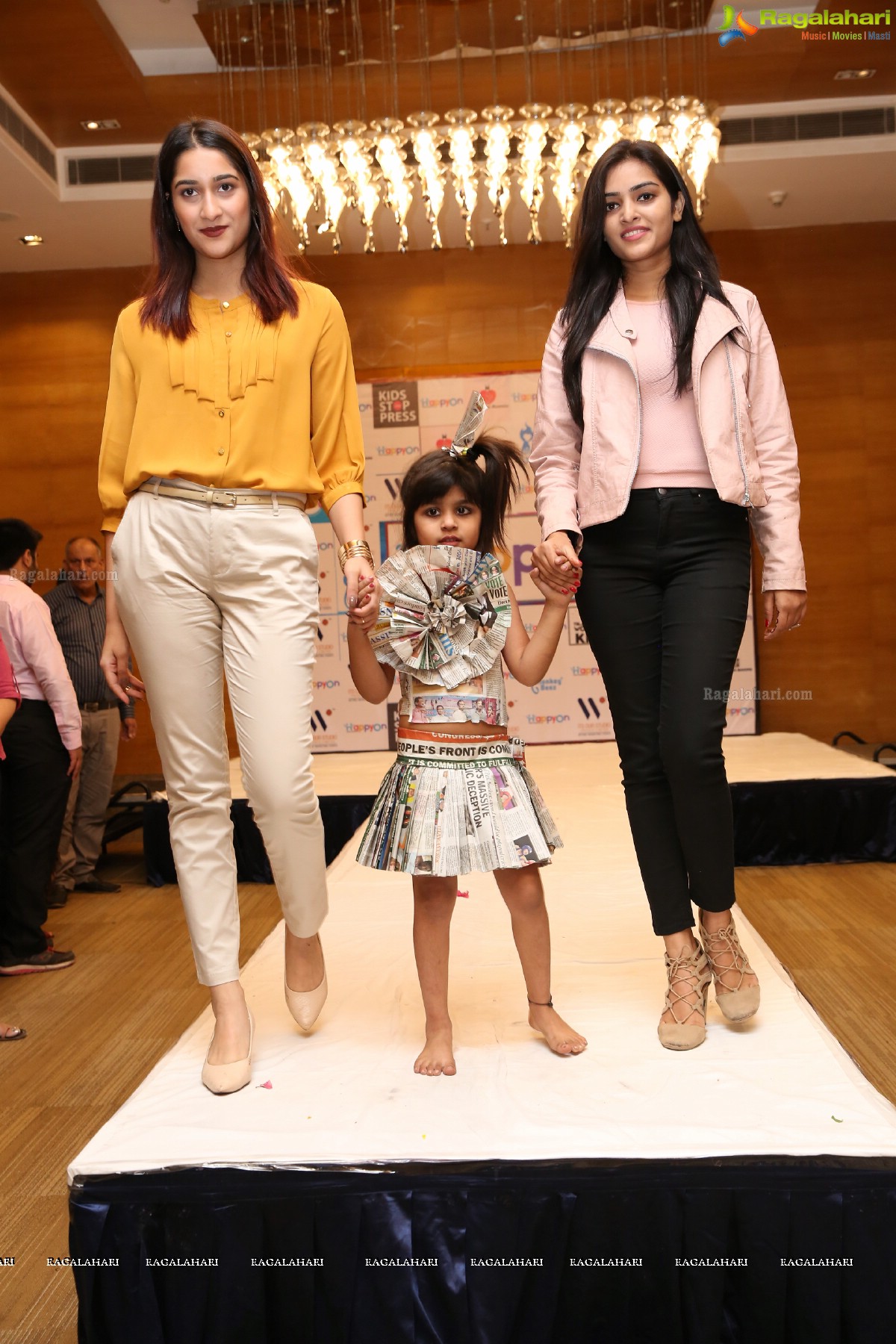 Kids Fashion Show at Happy-On Kids Carnival Curtain Raiser at Hotel Marigold