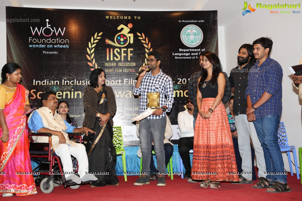 Indian Inclusion Short Film Festival - 2019, Screening & Award Ceremony