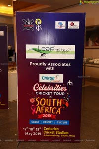 Celebrity Cricket Tour to South Africa Jersey Launch by Rana