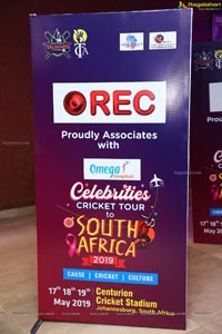 Celebrity Cricket Tour to South Africa Jersey Launch by Rana