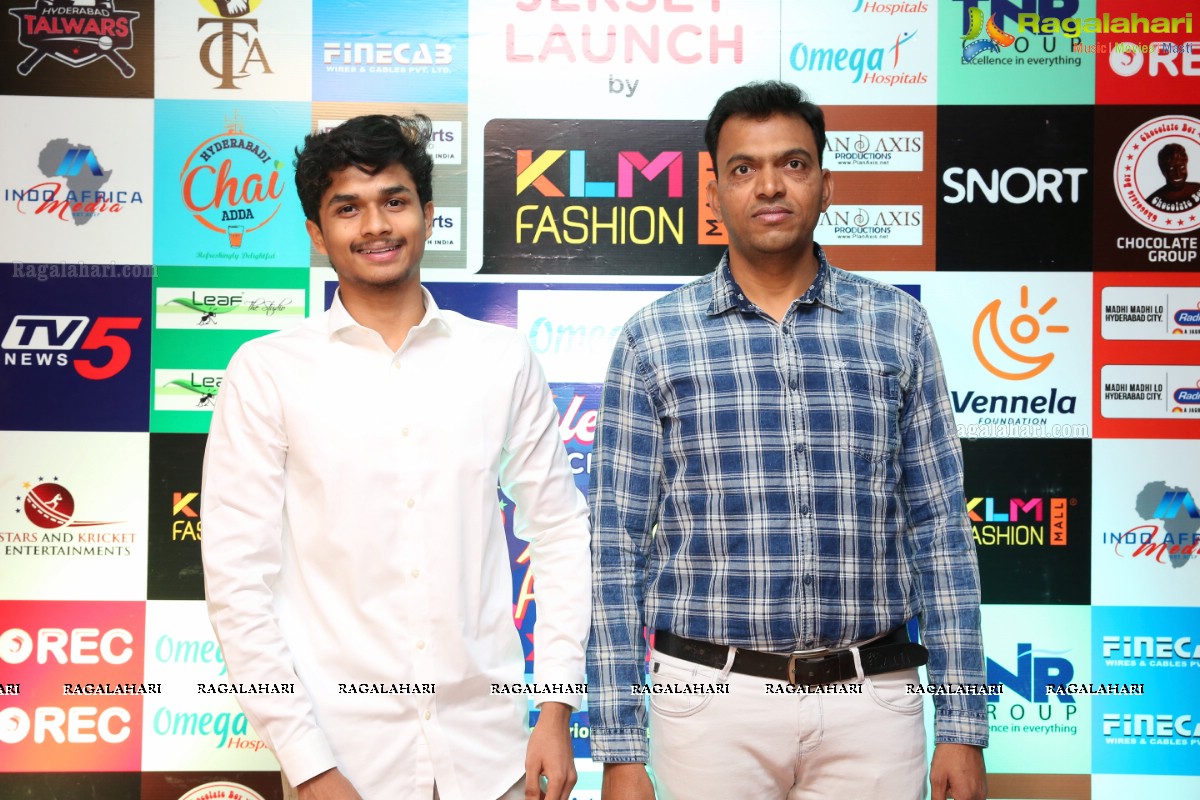 KLM Presents the Celebrity Cricket Tour to South Africa 2019 Jersey Launch by Rana Daggubati in Hyderabad