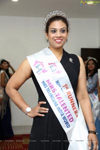 Miss & Mrs. Telangana India World 2019 Success Meet