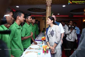 A Day With Mithali Raj at Grill-9 Restaurant