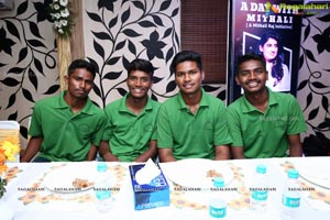 A Day With Mithali Raj at Grill-9 Restaurant