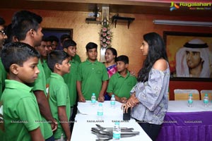 A Day With Mithali Raj at Grill-9 Restaurant